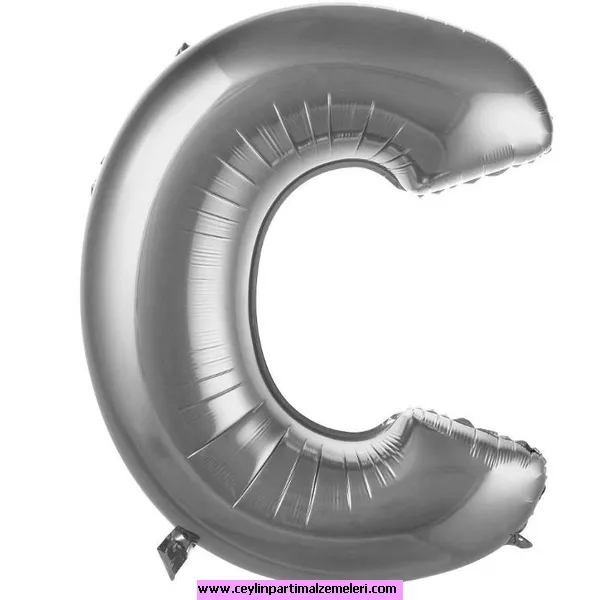 C Gümüş Folyo Balon